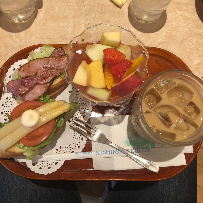 モーニング(にしむら珈琲店 阪急前店)