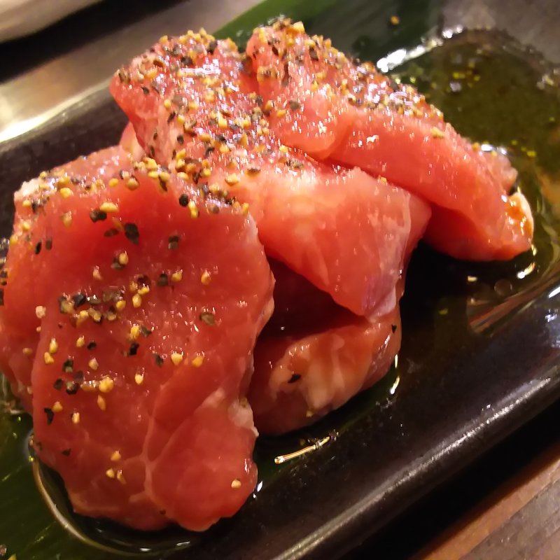 豚フィレサイコロステーキ(韓の台所 鶴見店)