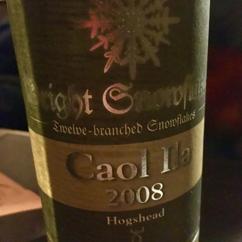 Snow Frakes Caol Ila 2008(BarAlt)