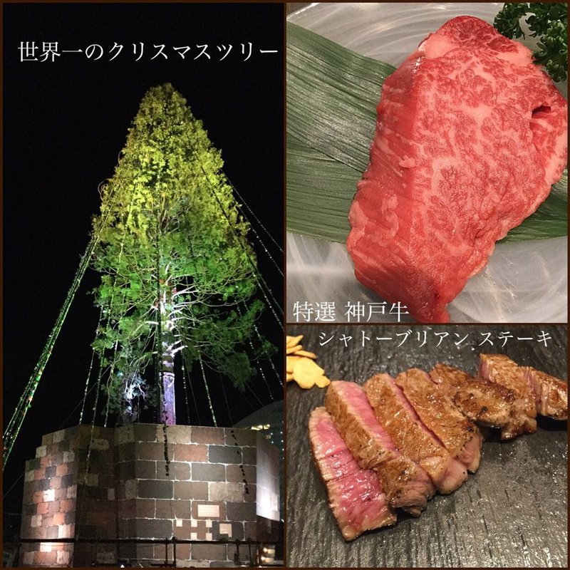 特選神戸牛シャトーブリアンステーキコース(神戸ステーキ 彩ダイニング)