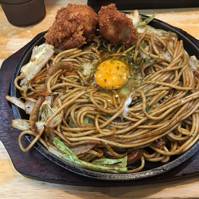かつのせ焼きそば(八幡のチャンポン )