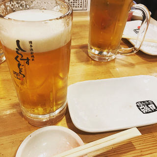 生ビール(博多漁家 磯貝 しらすくじらJRJP博多店)