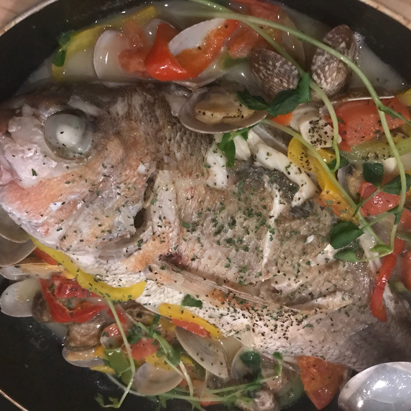 甘鯛のアクアパッツァ(85cafe（ハコカフェ）)