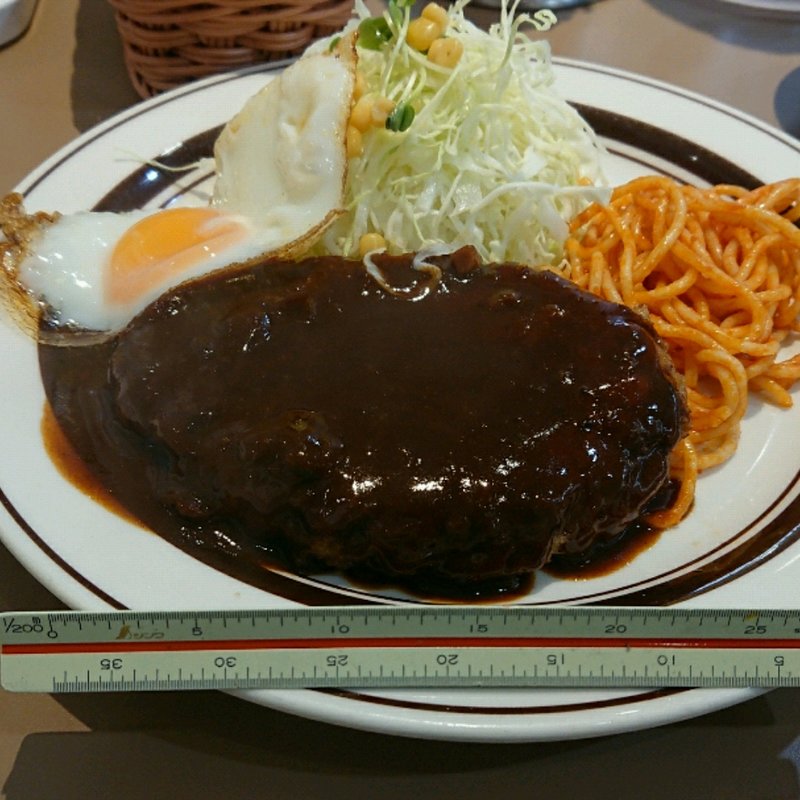 自家製手ごねハンバーグ(キッチンABC 江古田店)