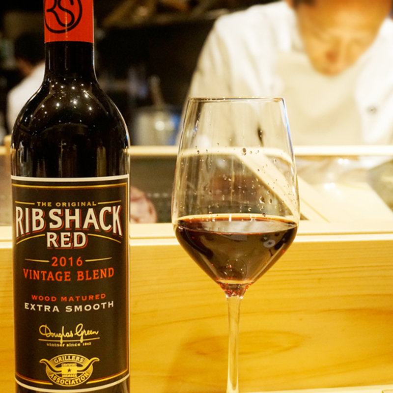 赤ワイン ボトル(博多炉端 炉邸)