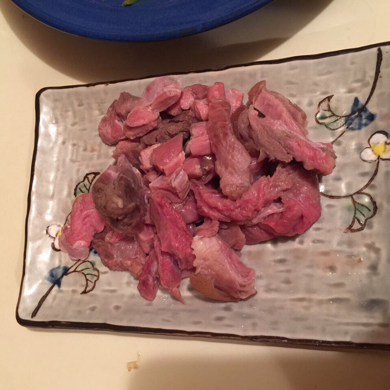 ヤギ刺し(ユナミ食堂 )