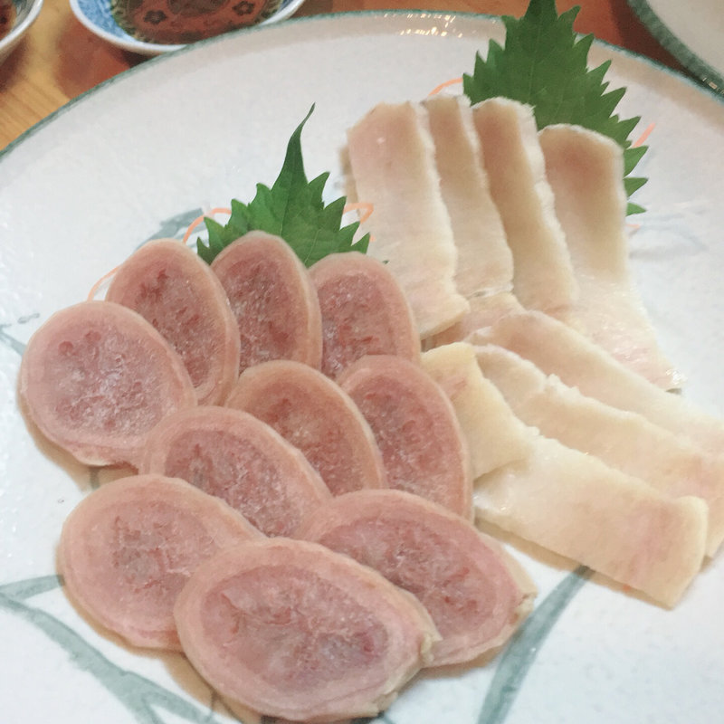 鯨刺し身(志岐)