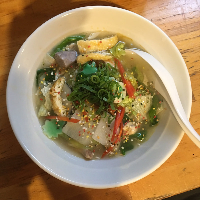 京都には絶対にない‼︎京都をイメージしたあんかけまぜそば(中華そば de 小松 （中華そば　デ　小松）)