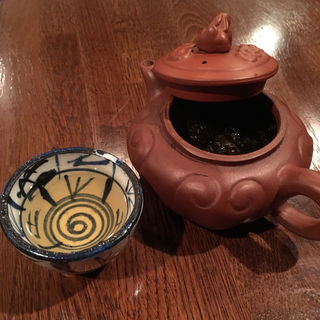 烏龍茶(ホット)(餃子と中国家庭料理 老虎荘)
