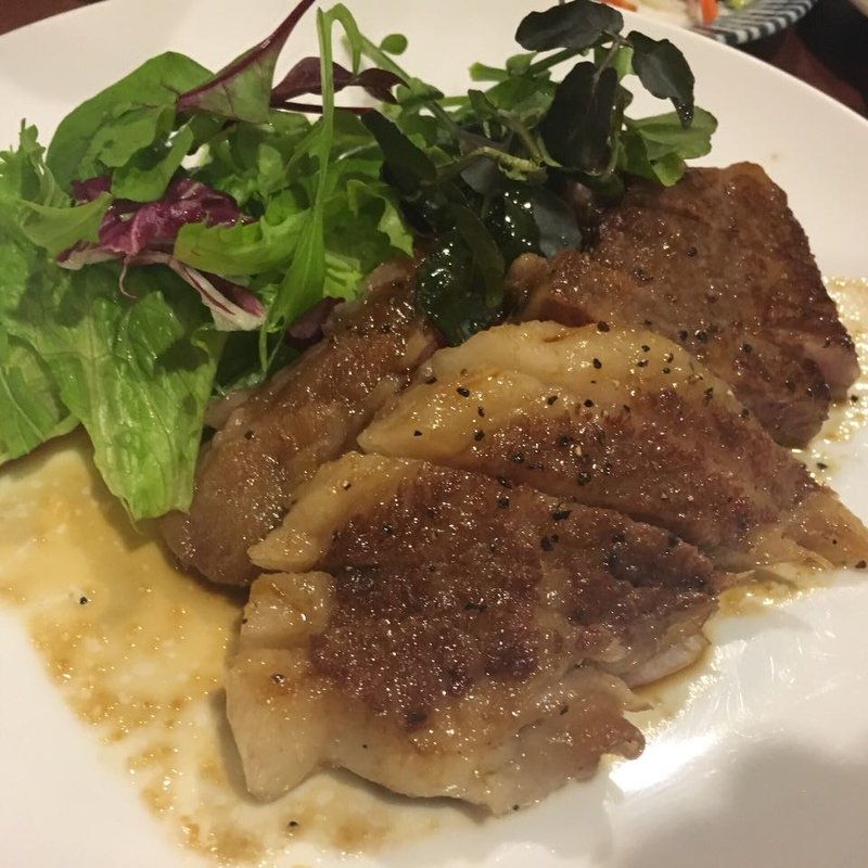 かずさ和牛のリブロースステーキ(房州酒場 木更津商店 )