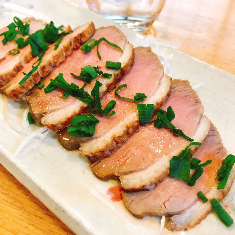 鴨ロースたたき(丸屋)