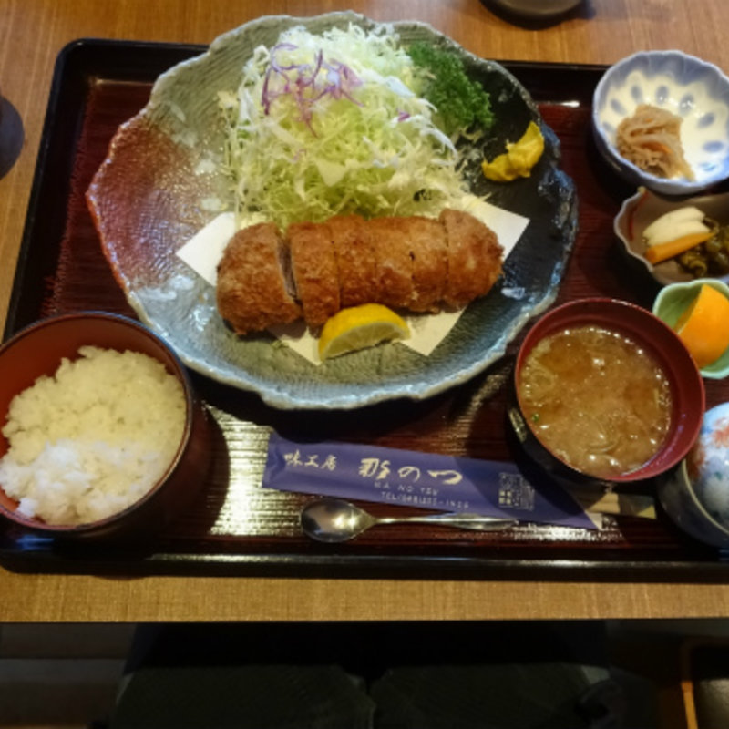 黒豚ヒレカツ定食(那のつ)
