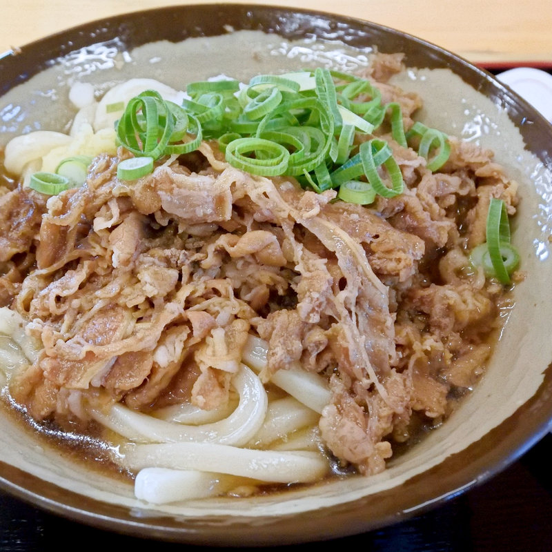 肉ぶっかけ冷(さくらんぼ （セルフうどん さくらんぼ）)