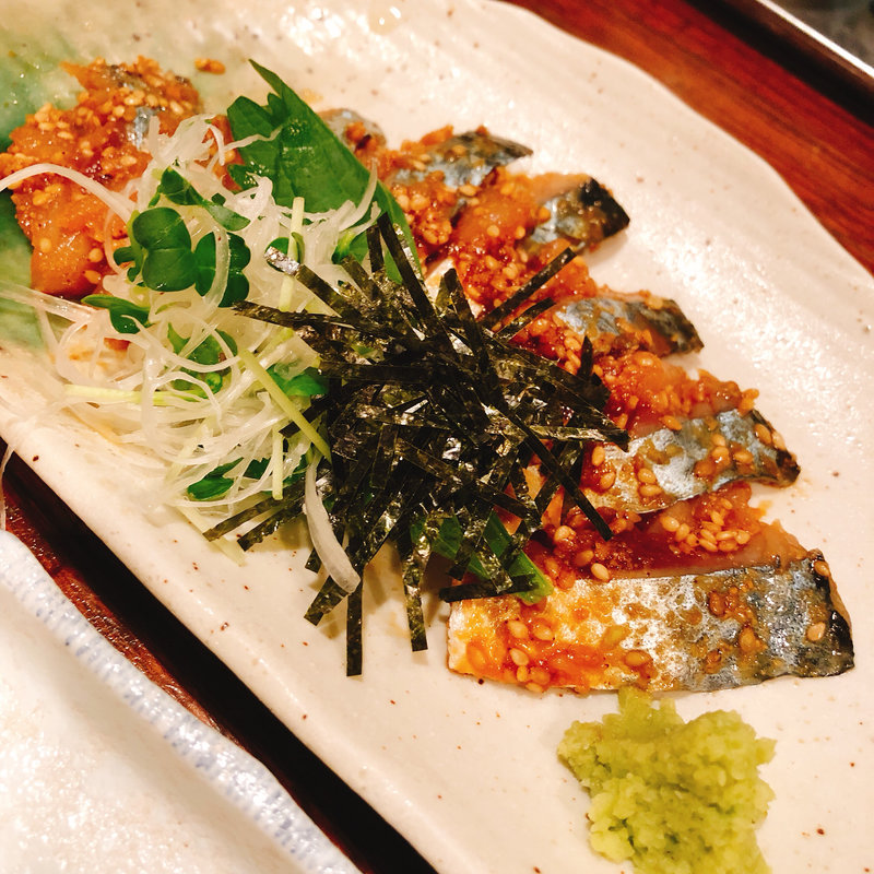 ゴマ鯖(マルキュウ高円寺本店)
