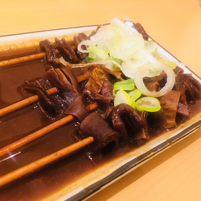 牛すじ(山本屋総本家 神田和泉店)