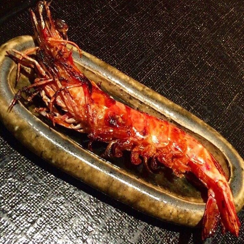 海老の味噌づけ焼き(玉笑（Tamawarai）)