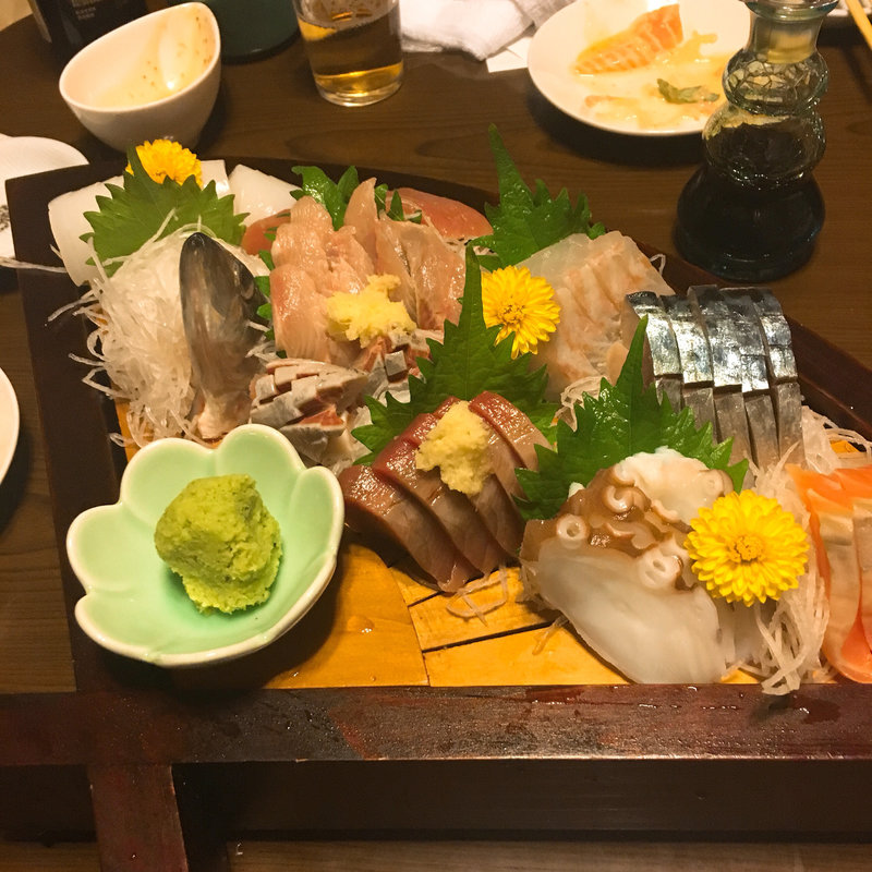 お刺身盛り合わせ（4〜5名様）（3名様）(錦鮨 （にしきすし）)