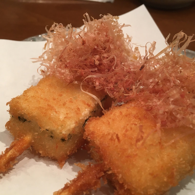 子持ち昆布（串あげ）(浅草いちずみ)