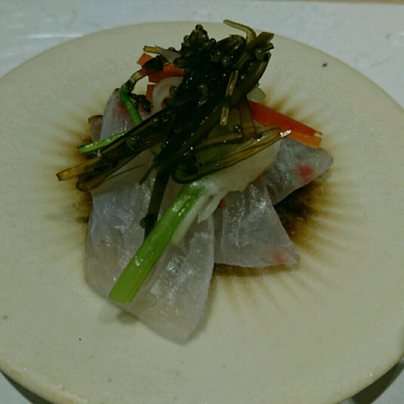 鯛の松前造り(髙橋 謙太郎 )