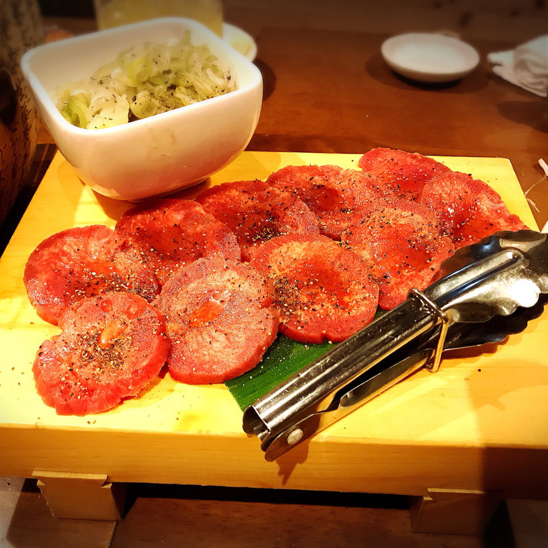 炙り牛タン(いが嵐倉庫 )