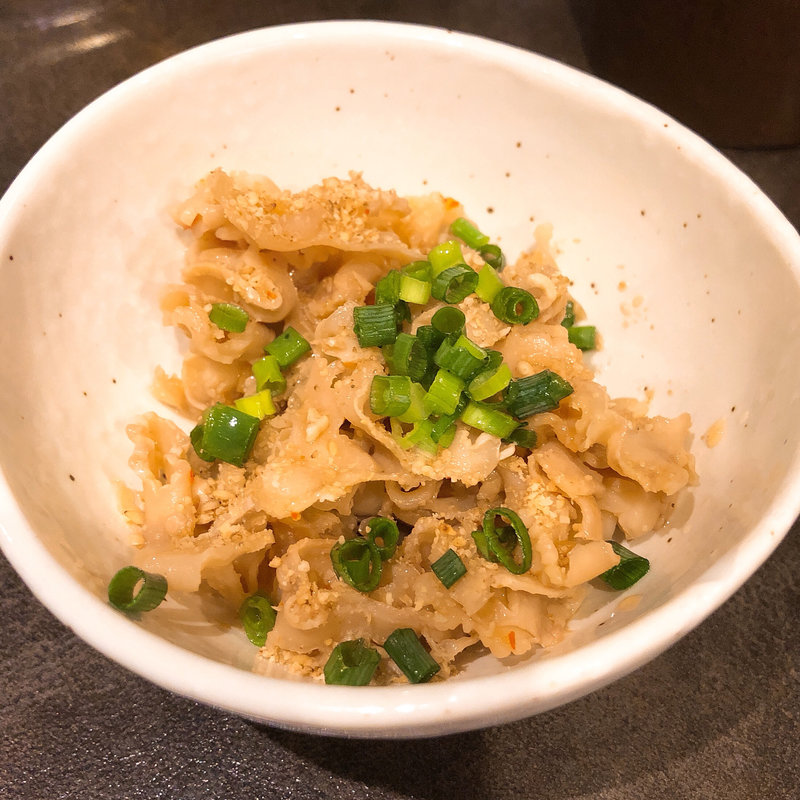 酢モツ(博多とりかわ長政 新橋店)