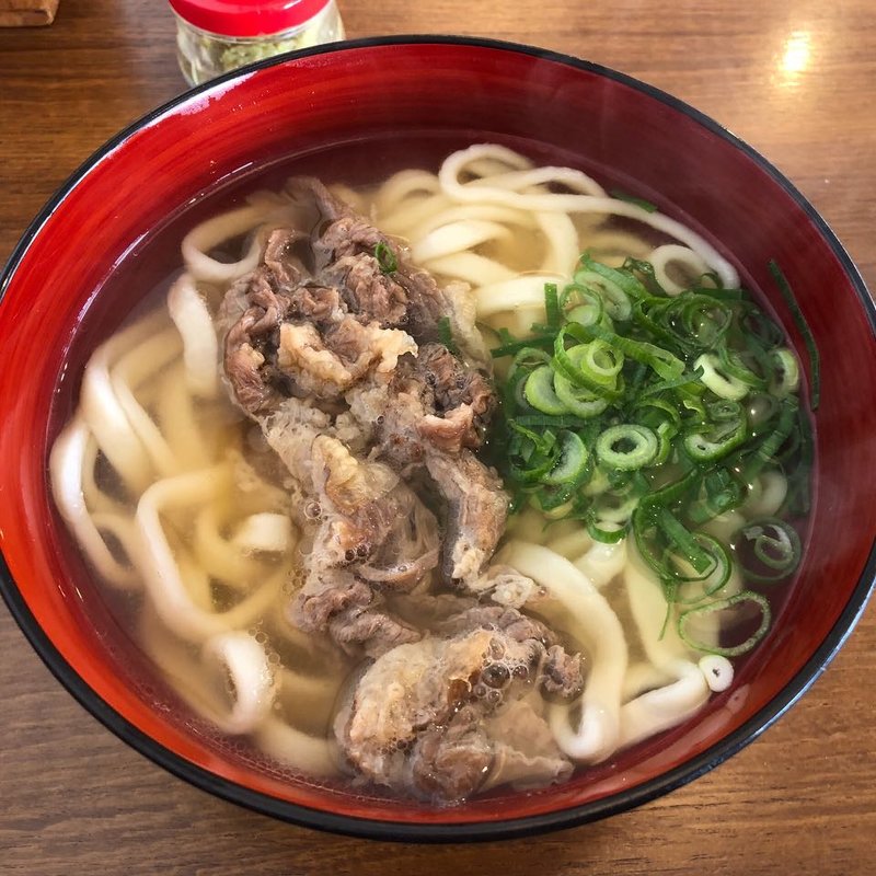 肉うどん(小麦冶 箱崎本店)