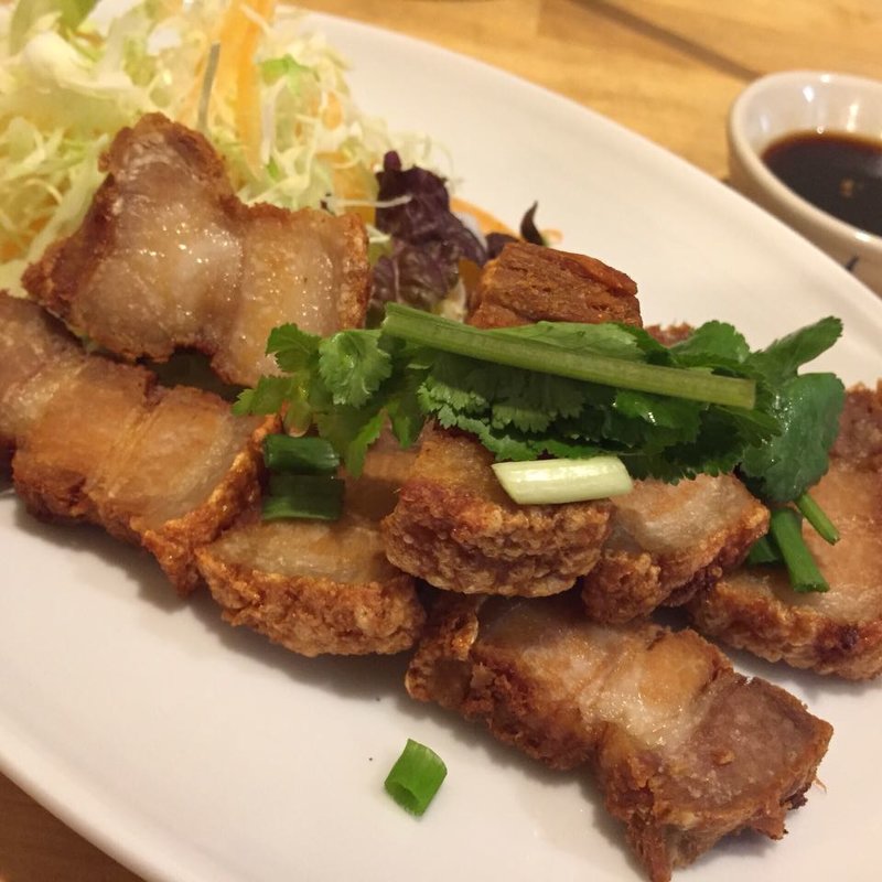 サクサクした豚肉(クルア チャオプラヤー)