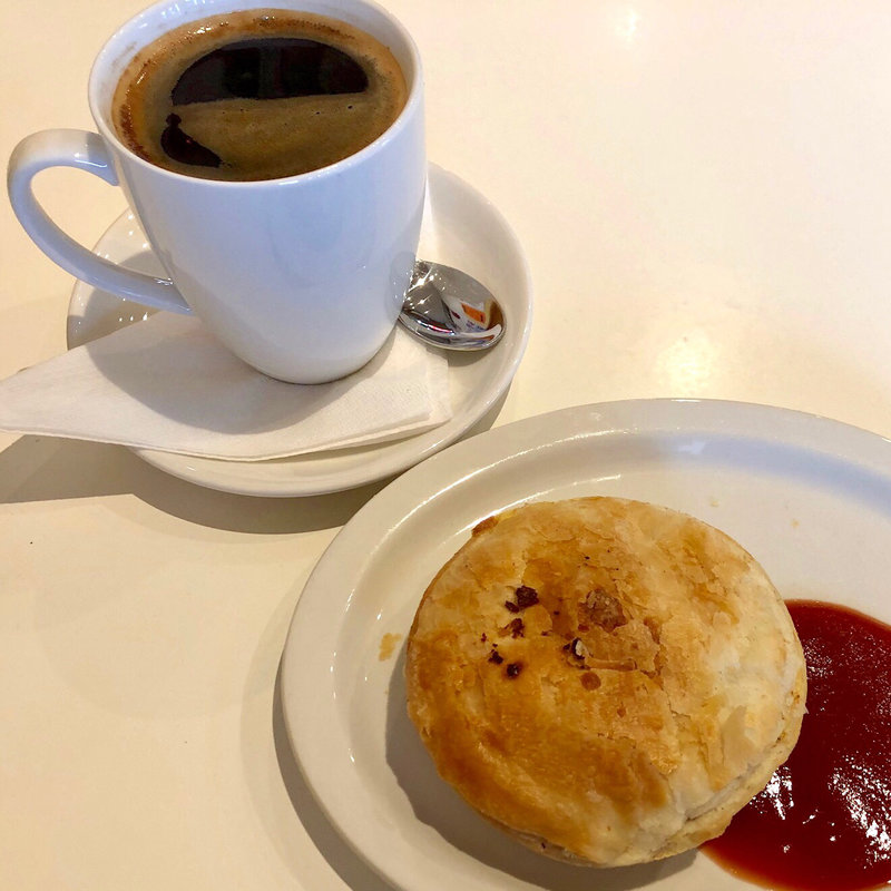 Bacon and eggs pie(hage's bakehouse)