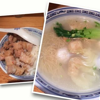 Aセット 香港麺(香港麺　新記 虎ノ門店 （ホンコンメン シンキ）)