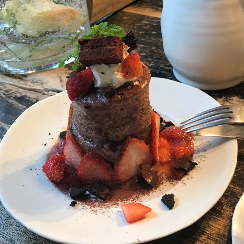 いちごのパンケーキ&ティー(VERT DE GRIS)