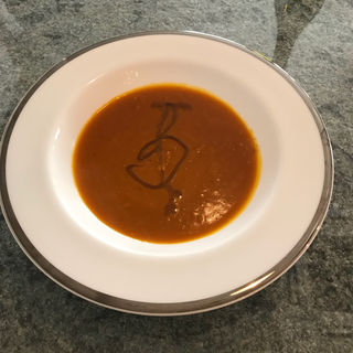 季節のポタージュとサラダガレット(ブルー・ド・ロワ （BLEU DE ROI）)