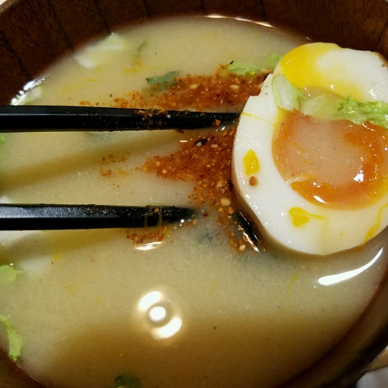 お味噌汁(いっかく食堂 天神店)