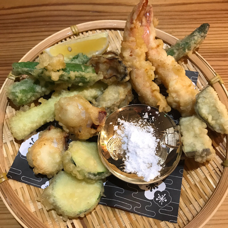 野菜天ぷら盛り合わせ(和Bistro 綱 （ワビストロ ツナ）)