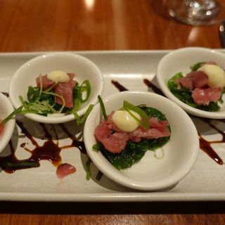 tuna rosettes(Sarins Bar & Restaurant)