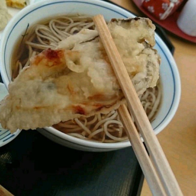 牡蠣の天ぷらそば(季寄 武蔵屋 )