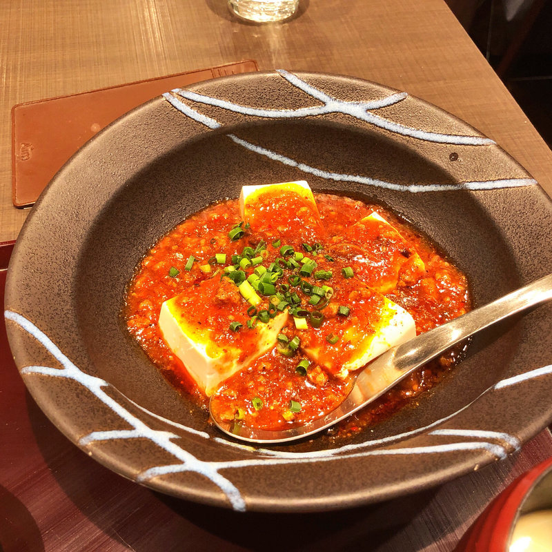 六道こだわり麻婆豆腐定食(六道 （ROKUMICHI）)