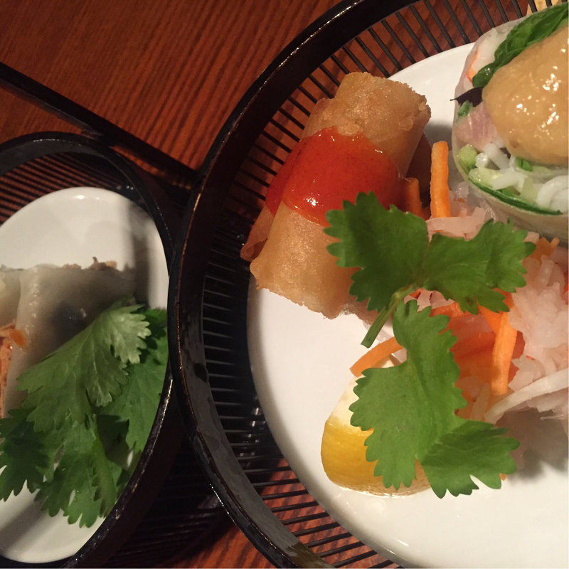 春巻3種盛り合わせ(ヴェトナムアリス新宿店)