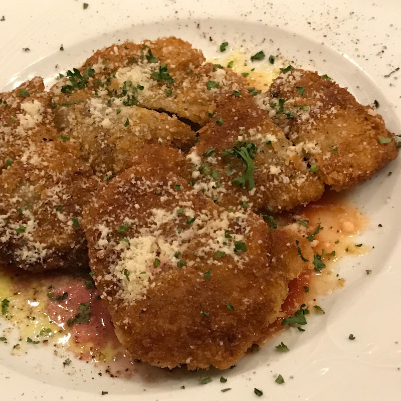 鹿もも肉のミラノ風カツレツ(旬菜ダイニング Cosy)