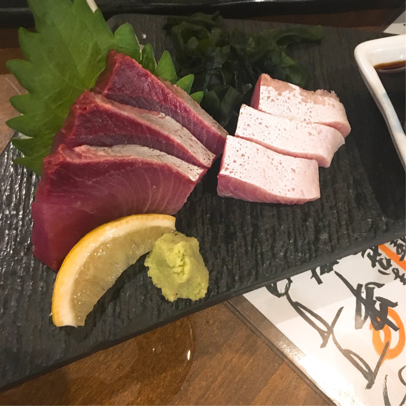 寒鰤の刺し身(備長串屋 わたる 天満店 )