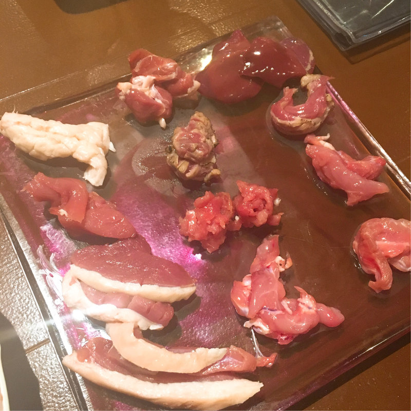 鴨刺 12種(BIRD MARKET ガストロ酒場 ねぎま)