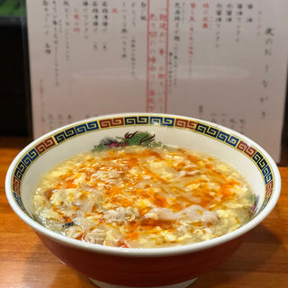タラの白子入り酸辣湯麺(ラーメン 哲史)