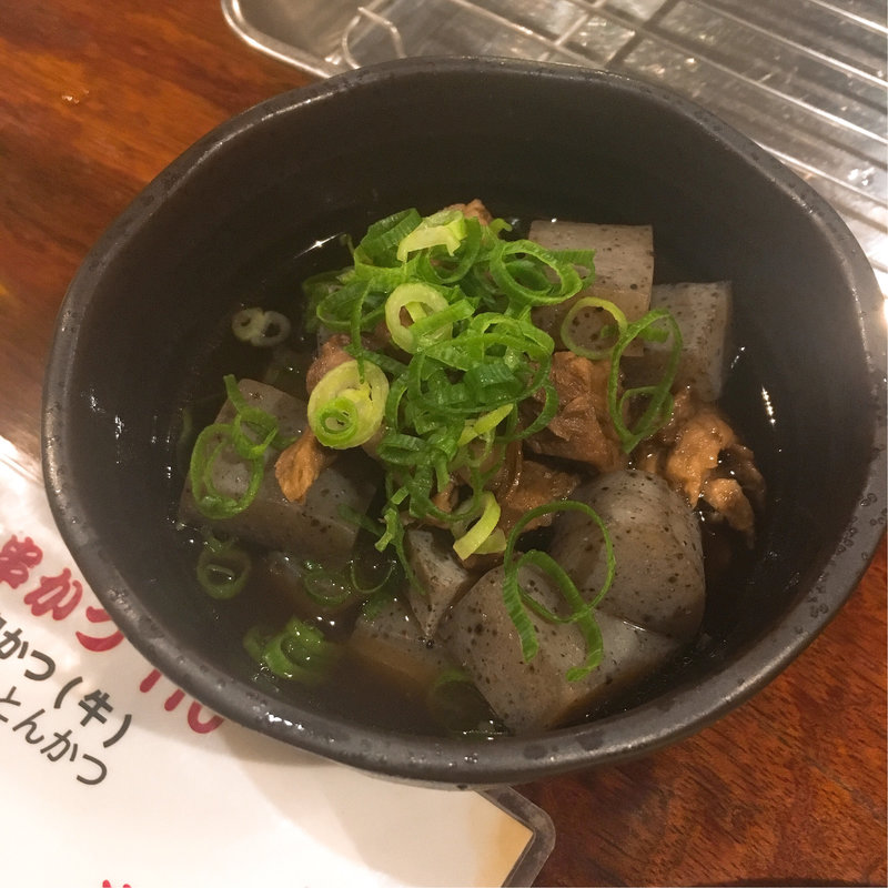 すじコン煮(串かつ 七福神 )