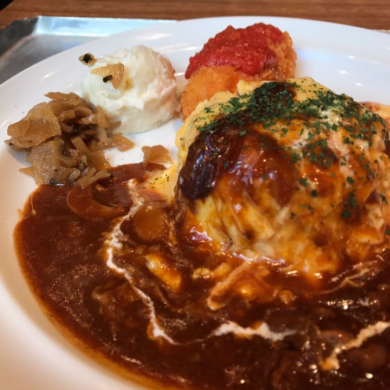 オムライスランチ(TAVERNA UOKIN 京橋店)