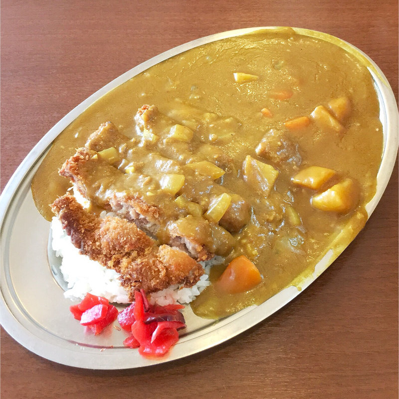 カツカレー(軽食の店　ルビー （けいしょくのみせ・るびー）)