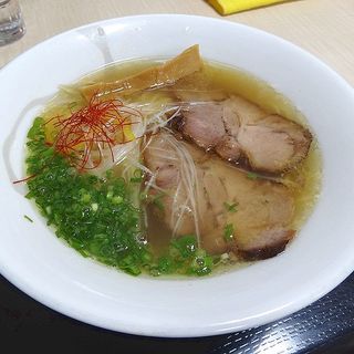 らーめん 塩(地鶏らーめん つらじま亭)