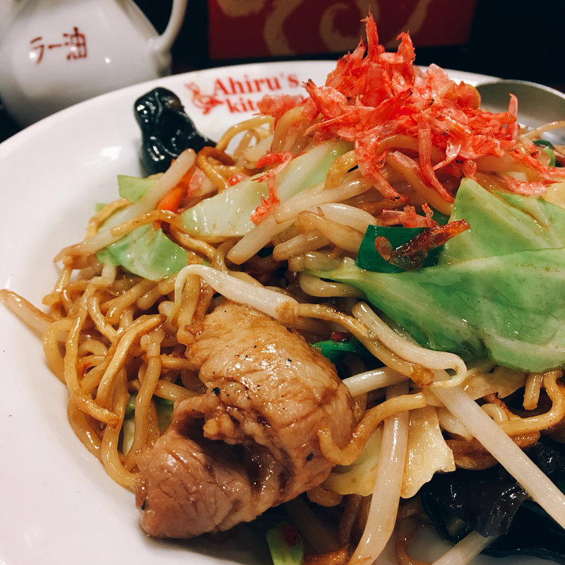 上海焼きそば(あひるの台所 二子玉川店)