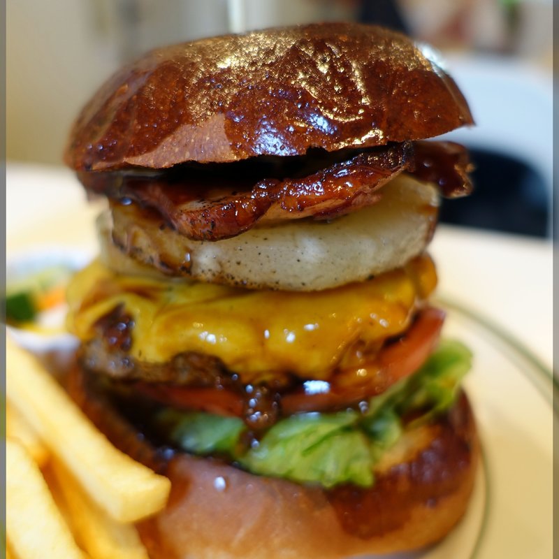 テリヤキパインベーコンチーズ(S.B.DINER-KOBE （エスビーダイナー コウベ）)