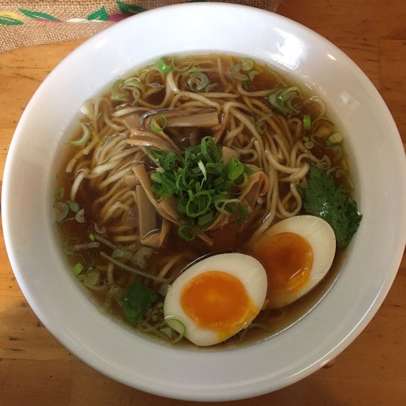 鶏と海老の正油中華(中華そば de 小松 （中華そば　デ　小松）)