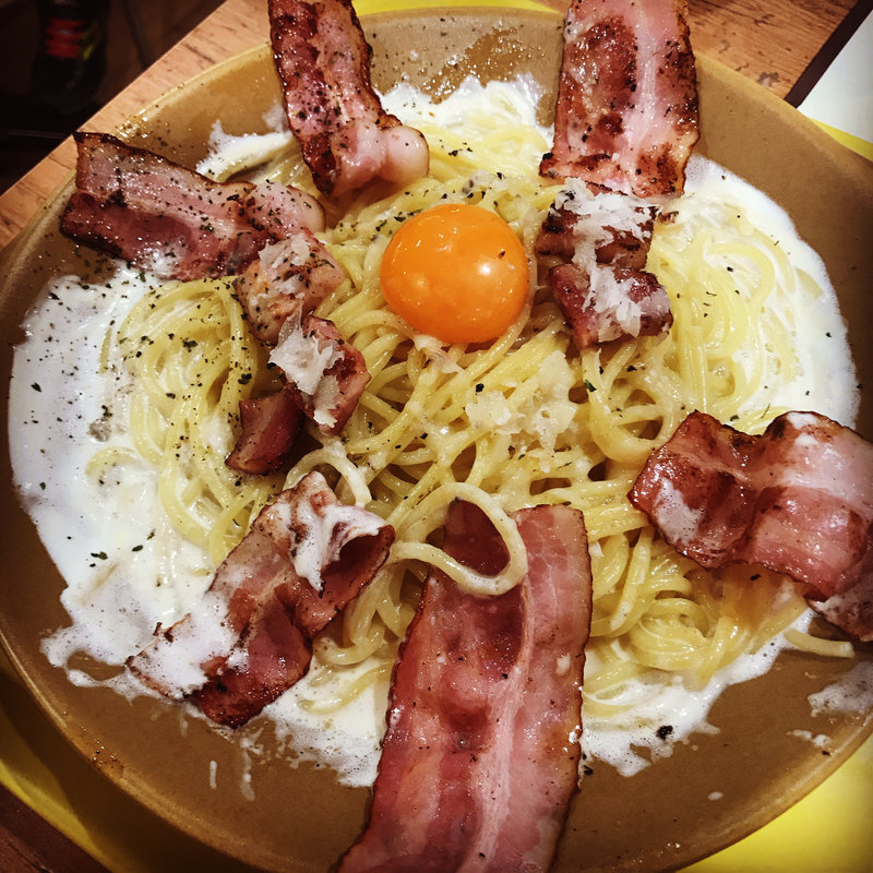 こぼれベーコンパルメナーラ（2倍）(パルメナーラ アリオ亀有店)