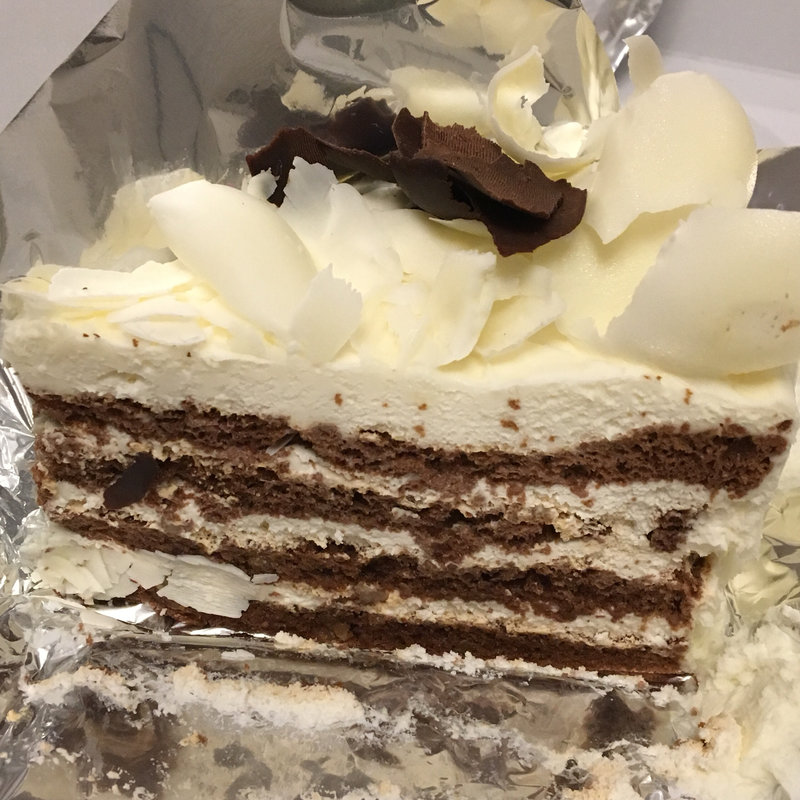 ブラック&ホワイトチョコレートケーキ(ハーブス 丸ビル店)